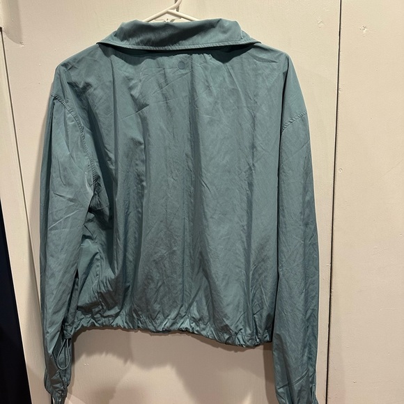 Yogalicious Sea Green Utility Jacket woman size L - Picture 6 of 6